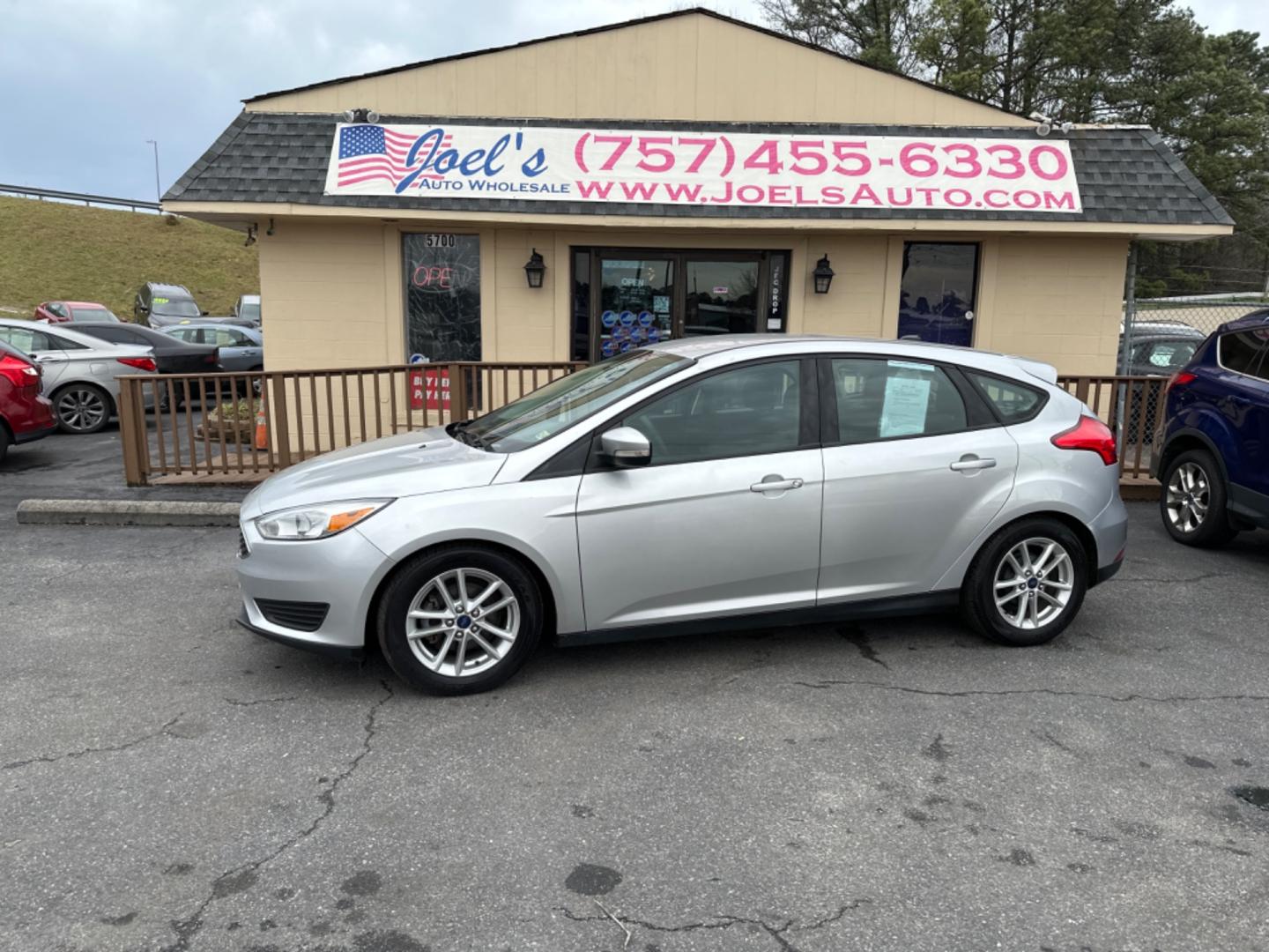 2016 Silver Ford Focus (1FADP3K27GL) , located at 5700 Curlew Drive, Norfolk, VA, 23502, (757) 455-6330, 36.841885, -76.209412 - Photo#0